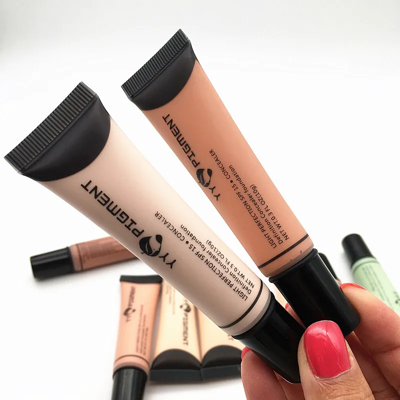 

YY PIGMENT Brand 9 Colors Makeup Liquid Foundation Face Base Concealer Cosmetic SP15 Oil-control Whitening Foundation