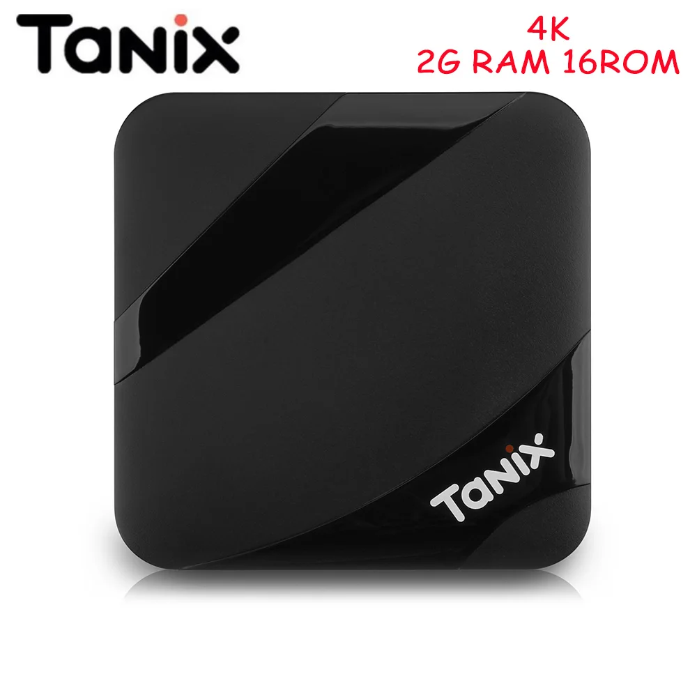 Tanix TX3 Max 4 k смарт ТВ Box Android 7 1 Декодер каналов кабельного телевидения Amlogic S905W 2 GB 16 4G