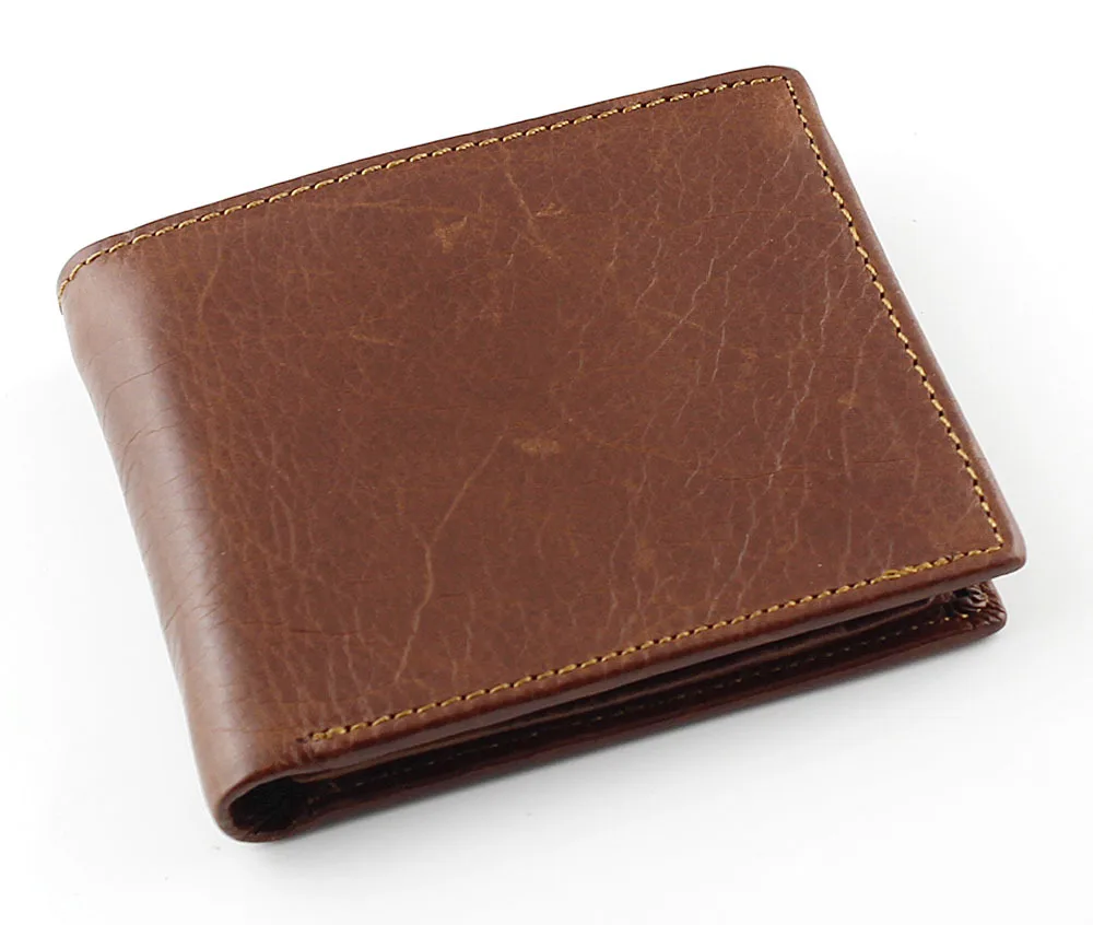 

Baellerry 100% top quality cow genuine leather men wallets fashion Brown purse dollar price carteira masculina original brand