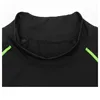 Camisetas deportivas para correr para hombre, Camiseta ajustada de compresión para gimnasio, camiseta negra sólida de entrenamiento para hombre, ropa deportiva para Crossfit ► Foto 3/6