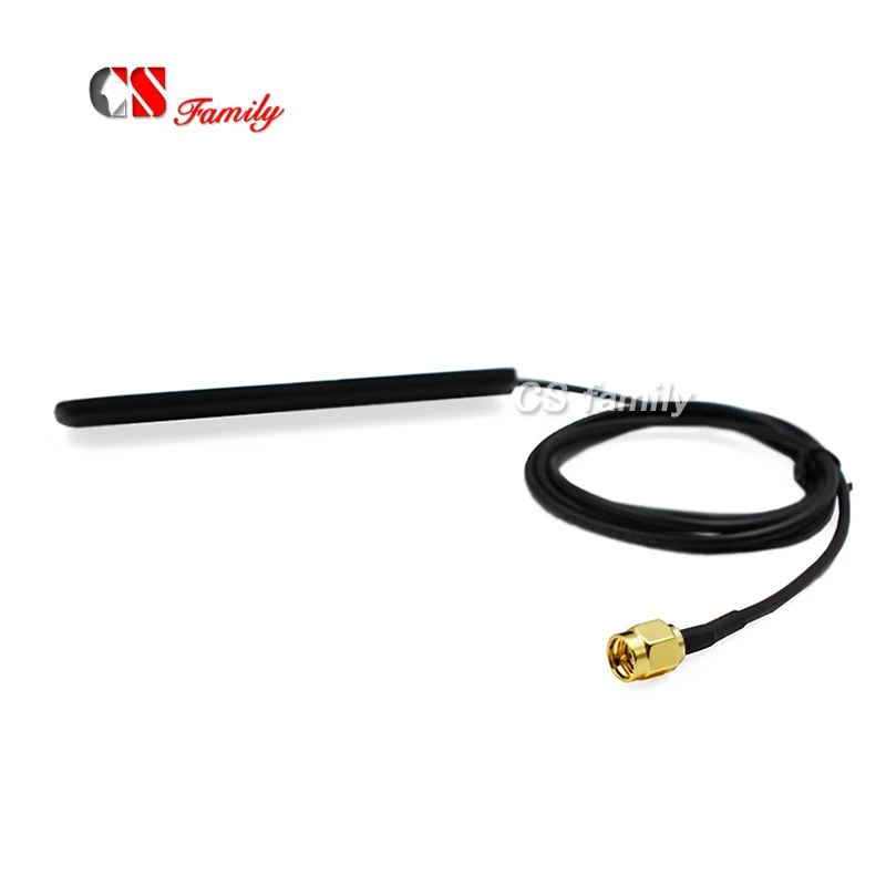

2.4G wifi receiver Antenna Bluetooth remote control aerial antenna with SMA male(inner pin)1m cable
