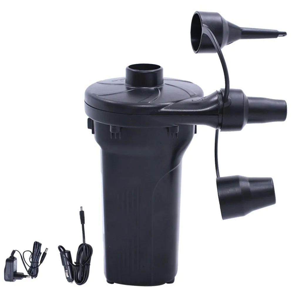 

With 3 Nozzles Inflating And Deflating Durable Easy Operation Accessories Car And Home Use Rechargeable Electric Air Pump
