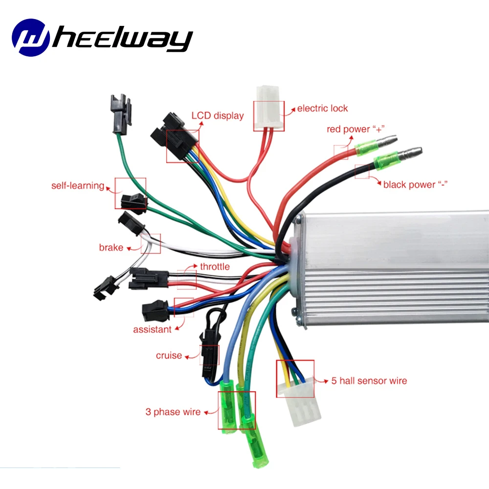 8 дюймовый 24В 250w350w Электрический велосипед колеса мотор комплект для Ebike Скутер