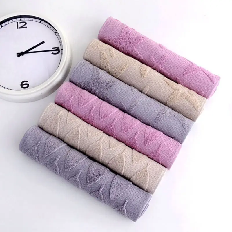 Starfish Leaves Pattern Hand Towel for Bathroom Jacquard ...