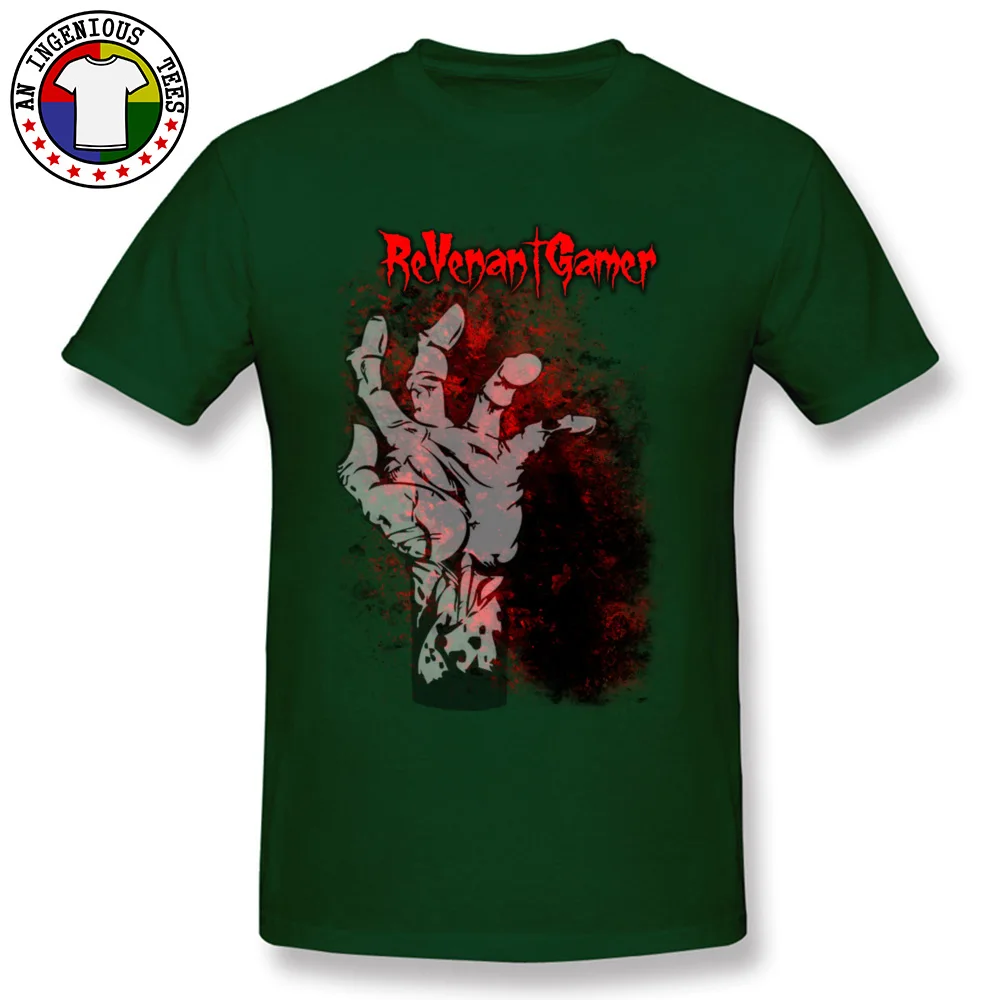 ReVenantGamer T-shirts for Male Cool Father Day Tops T Shirt Short Sleeve Retro Simple Style T-Shirt O-Neck All Cotton ReVenantGamer dark