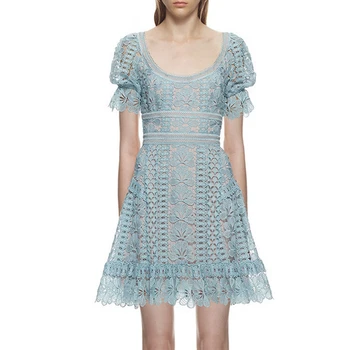 

Self Portrait Summer Dress Women High Quality Lace Short Dresses