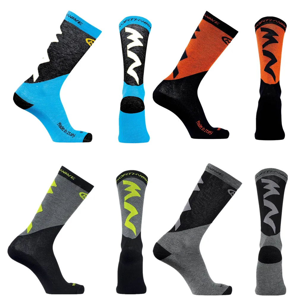 

New Sports Socks Men Bike Road Compression Cycling Socks Calcetines Ciclismo