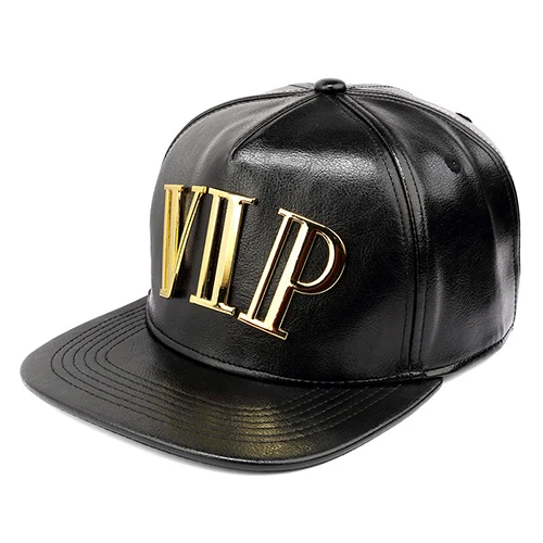 MissFox хип хоп большие Vip шляпы с буквами шапки мужские черные летние шляпы высокого качества вощеное тесто мужские головные уборы и кепки - Цвет: black