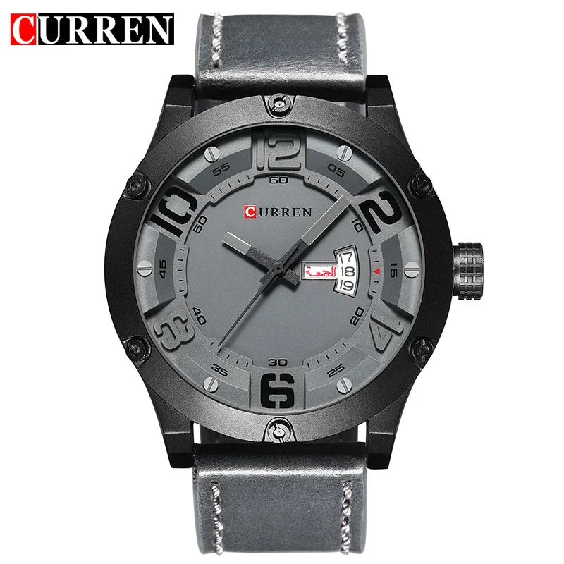 Prix pour CURREN 2017 mode top nouvelle Marque De Luxe Relogio Masculino semaine Date diaplay bracelet En Cuir Hommes Sport Montres Quartz Horloge 8251 Prix pour CURREN 2017 mode top nouvelle Marque De Luxe Relogio Masculino semaine Date diaplay bracelet En Cuir Hommes Sport Montres Quartz Horloge 8251
