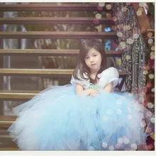 Платье-пачка принцессы Золушки костюм для костюмированной вечеринки для девочек платье-пачка для девочек на день рождения