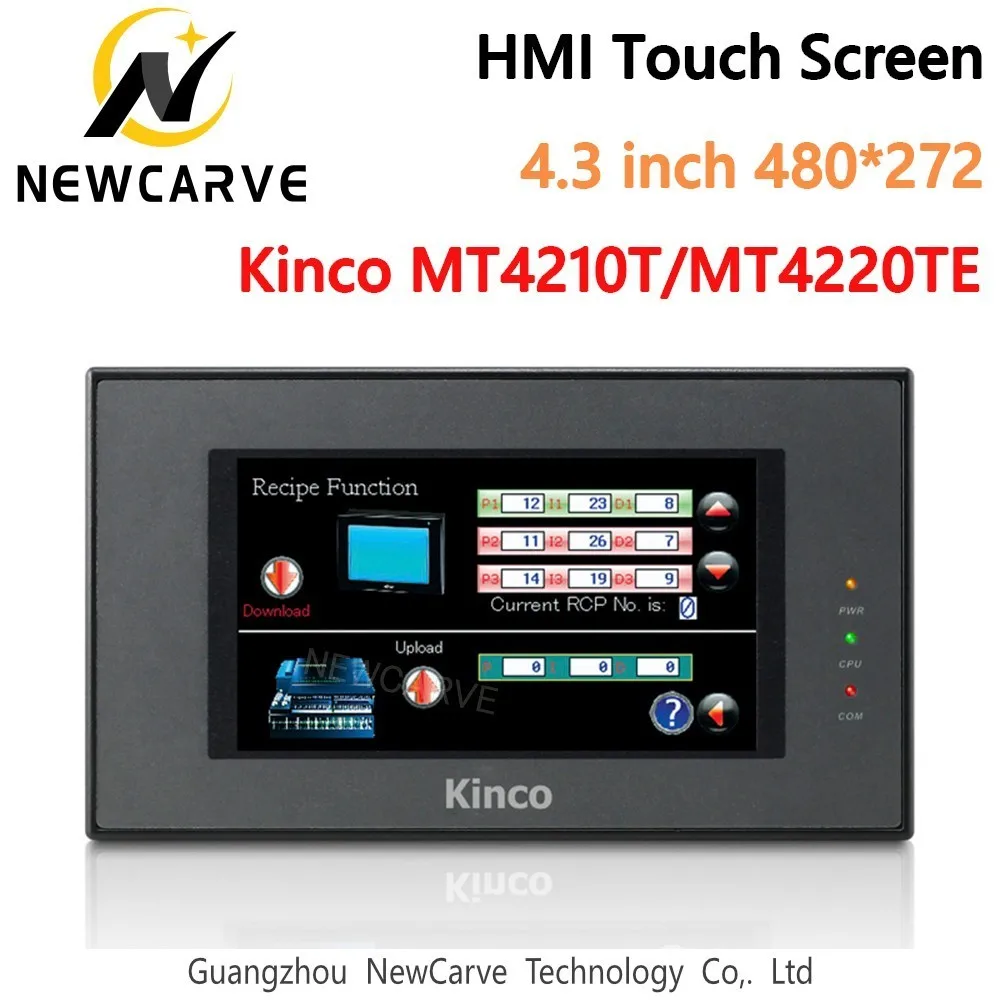 Kinco MT4210T MT4220TE HMI Сенсорный экран 4,3 дюймов 480*272 Ethernet 1 USB хост интерфейс человека машины Newcarve