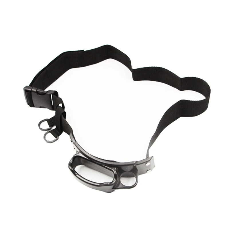 

Fishing Tool Adjustable Belt Rod Holder Stand Sea Fishing Belt Black