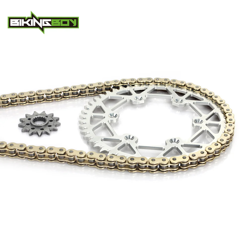Передние звездочки BIKINGBOY 13T задние 48T 49T 50T 51T 52T цепи 520 для Suzuki RMZ 450 RMZ450 2005 2016 Φ 05 16