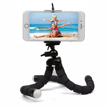 

Portable Large Sponge Flexible Octopus Monopod Tripod Phone Holder Tripod Stand Mount Monopod For DSLR Camera Mobile Phone