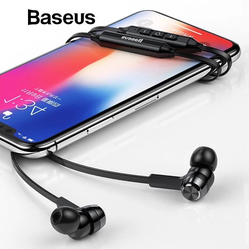 Bluetooth-наушники Baseus S06 с шейным ободом и микрофоном | Электроника
