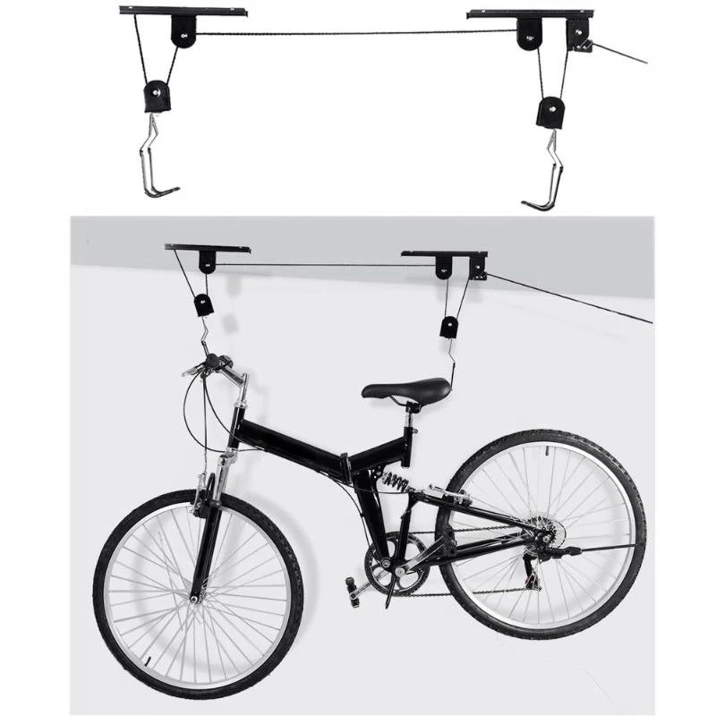 JEYL потолочный подъемник для велосипеда, подъемник для гаража, подъемник для горного велосипеда, емкость 45 фунтов