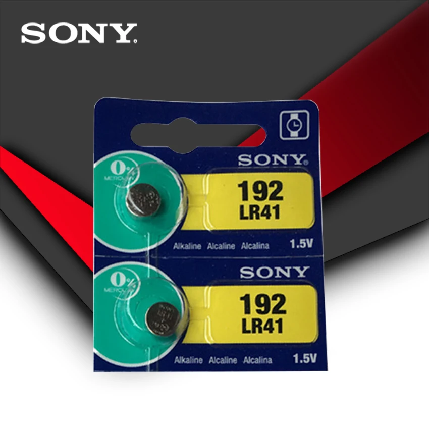 5 шт. sony оригинальная Батарейная батарея SR41 AG3 G3A L736 192 LR41 392A 1,5 V монета батареи сделано в Японии