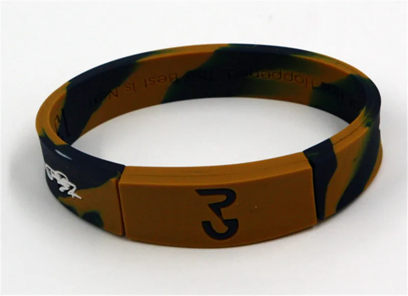 12pcs hot sale balance wristband silicone power bracelets Color coated rubber energy basketball