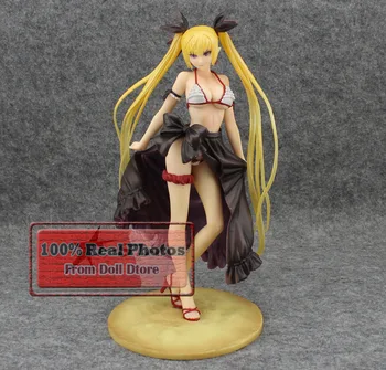 

22CM Japanese sexy anime figure Shining Heart Action Figure Mistral Doll 1/7 scale painted figure Swimsuit Mistral Bikini Girl
