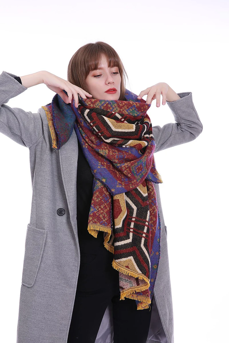 Женщина Abrigo Mujer desigual утепленная накидка зимний шарф пальто пончо Y САППУ манто Femme Hiver Элитный бренд шарфы для женщин A57