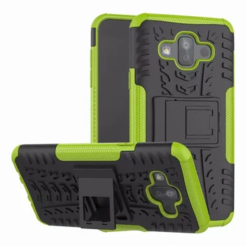 

30pcs/lot Tire Shockproof Heavy Duty Military Detachable Hard Skin Case With Stand For Samsung Galaxy J7 Duo