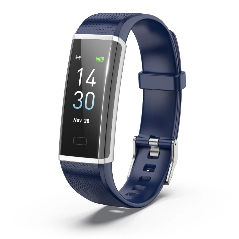 

Smart Wristband Fitness Bracelet Touch Screen OLED Message Heart Rate Sleep Monitor watch Smart band APP supports 10 languages