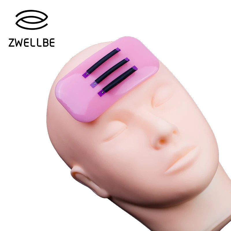 

Planting Grafted Eyelashes Eyelashes Forehead Against Silicone Gasket Reuseable Health Beauty Tools