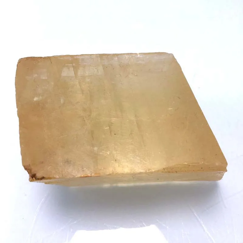 

Quality Yellow Optical Calcite Raw Iceland Spar Natural stones and Minerals Healing stone Mineral Crystal specimen Gemstone D3