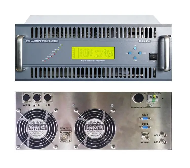2000 Вт 2 кВт fm-радиопередатчик для fm-станции беспроводной передатчик ZHC618F-2000C