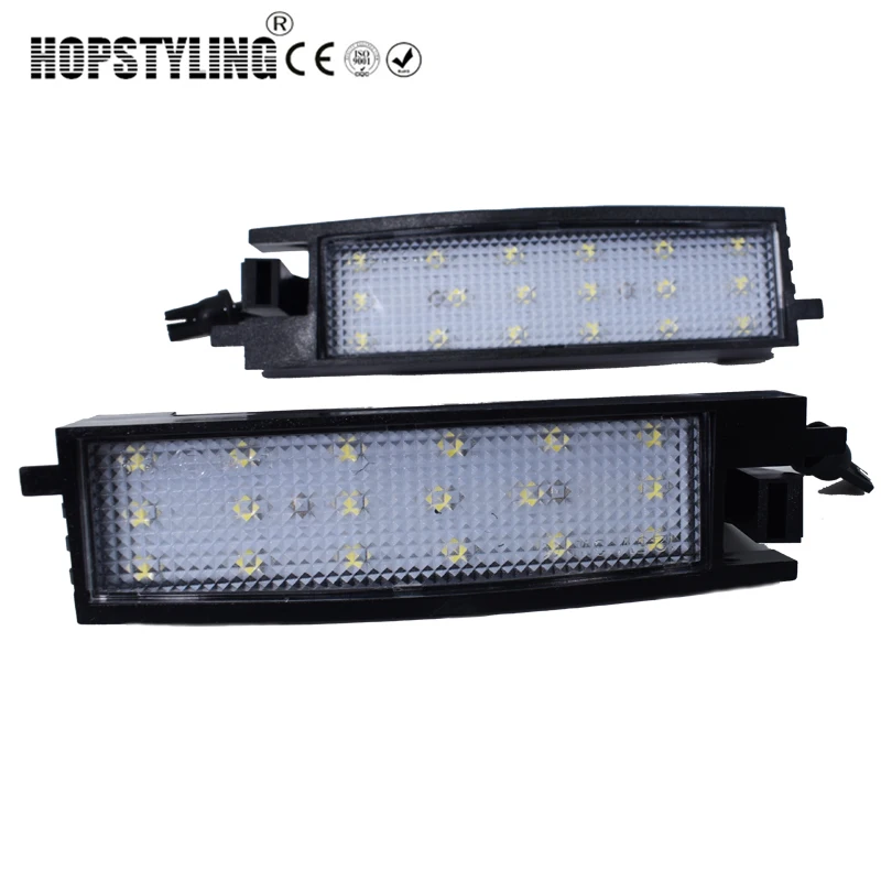 2 шт. 18SMD светодиодный номерной знак свет без ошибки для Toyota Auris RAV4 XA40 2013~ автомобильный аксессуар лампы