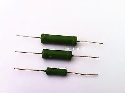 

50pcs 5W 10 Ohm 5% Tolerance Fixed Type Wire Wound Resistors Power Resistors