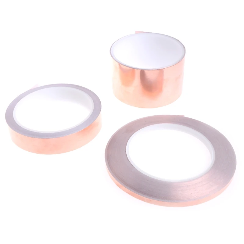 

Guitar Copper Foil Tape Conductive Slug Snail Barrier Adhesive EMI Shield Static