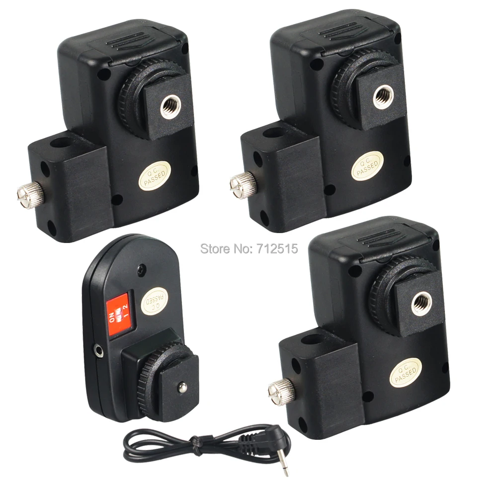 Wansen PT-04NE 4 Channels Wireless Remote Speedlite Flash Trigger   Umbrella Holder  3 Receivers for Canon Nikon Pentax Olympus (5).jpg