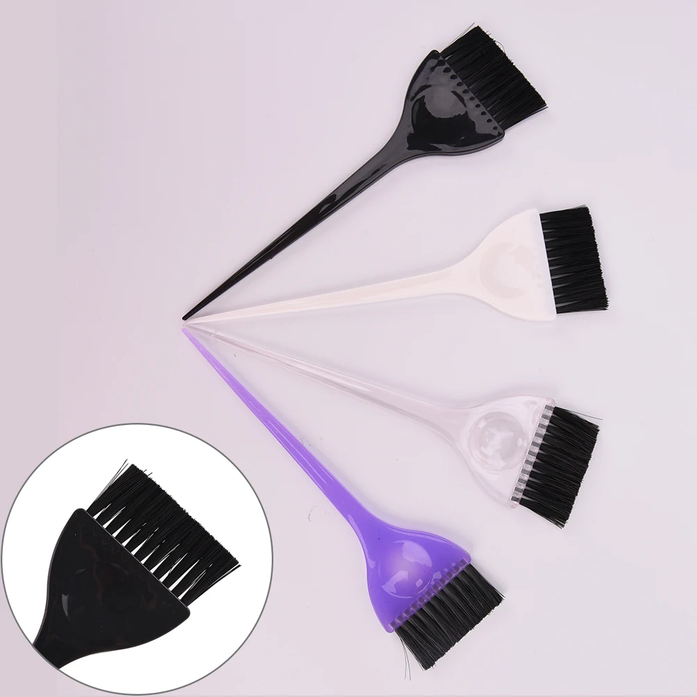 

1pc Styling Silicone Dye Brush Set for Hair Coloring Dyeing Streaking Pigment Cream Stirring Scraping Mixing Barber Comb