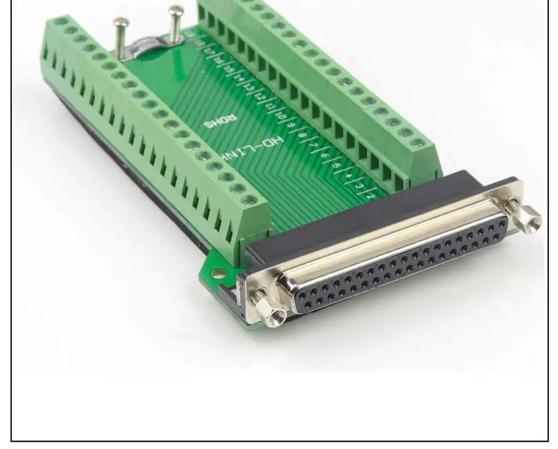 nenhum terminal adaptador de solda para db cabo db37 conector
