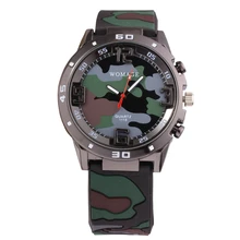 2018 Marca De Luxo Relógio Militar Homens Relógio Analógico de Quartzo Relógio de Silicone Homem Esportes Relógios Saat Hodinky Exército Relogios Masculino