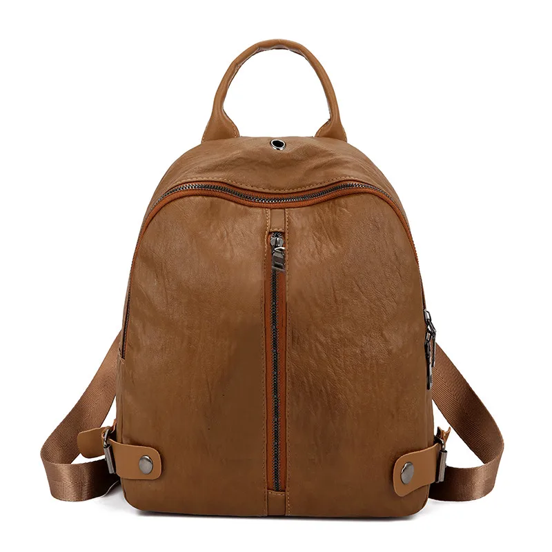 

Tops Fashion Casual Vintager Women Backpack Fashion Casual Wild Student Backpack Travel Bag