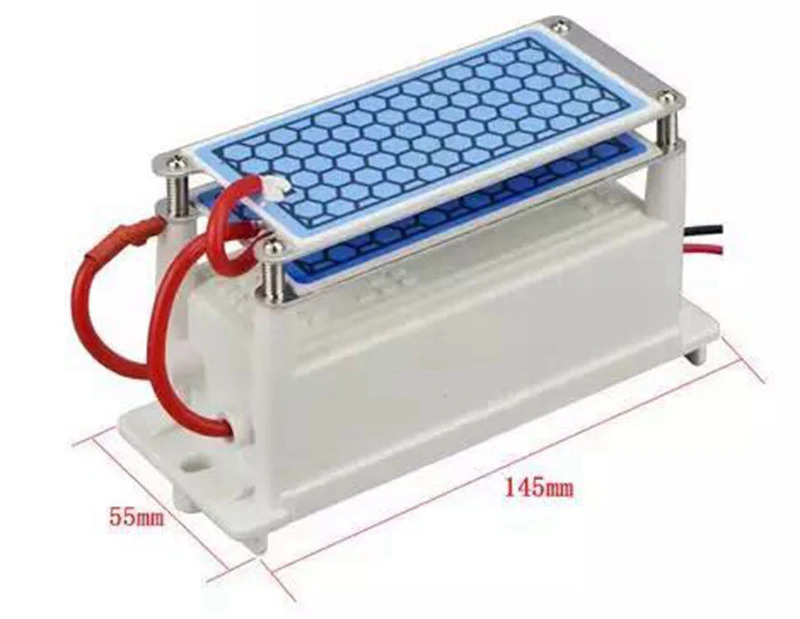 Генератор озона 12 В/110 В/220 В 10 г двойная Встроенная керамическая пластина озонатор очиститель воздуха фильтр для воды очиститель стерилизатор ионизатор