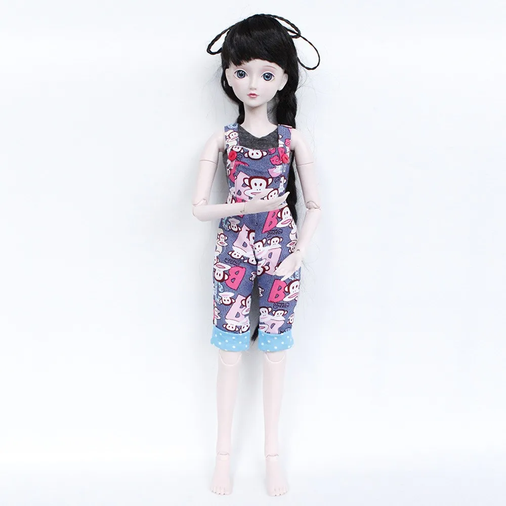 1pcs Suspenders Printed monkey dolls only Fit for 60cm 18inch 1:3dolls Doll accessories girls BJD/SD replacement skirt | Игрушки и хобби