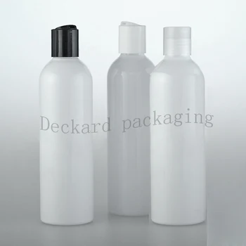 

Free shipping 120ml(20pc/lot) empty white cosmetic PET bottle with disc top cap ,cream bottle/container,shampoo bottle