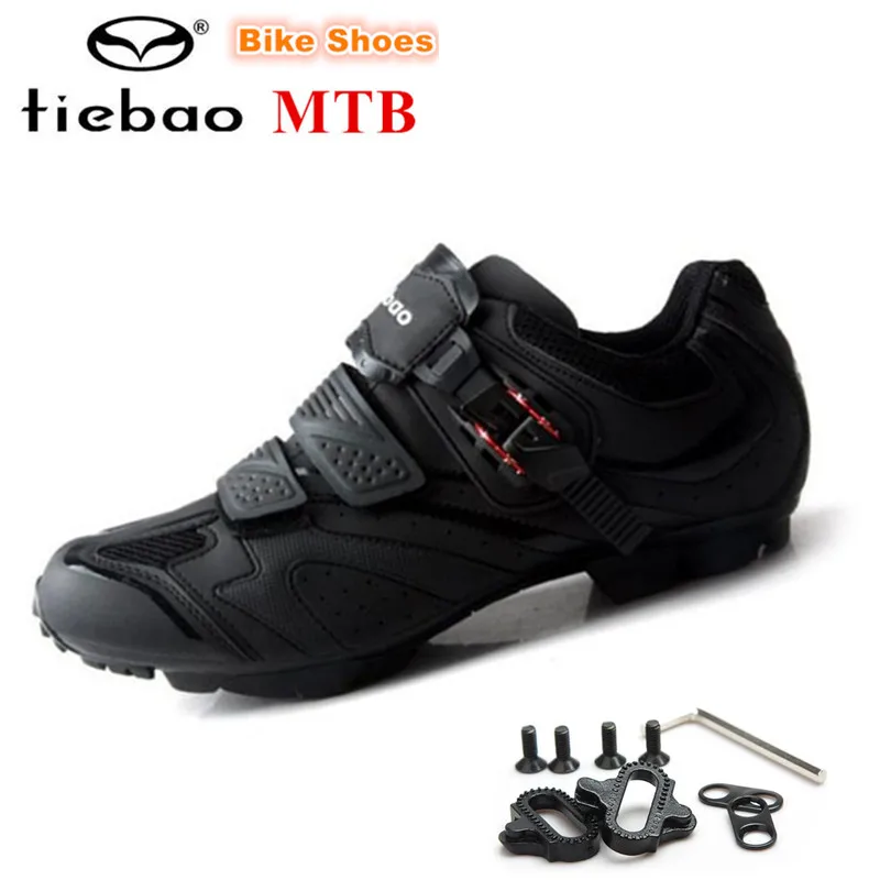 Tiebao ciclismo sapatos adicionar spd pedal sapatetas