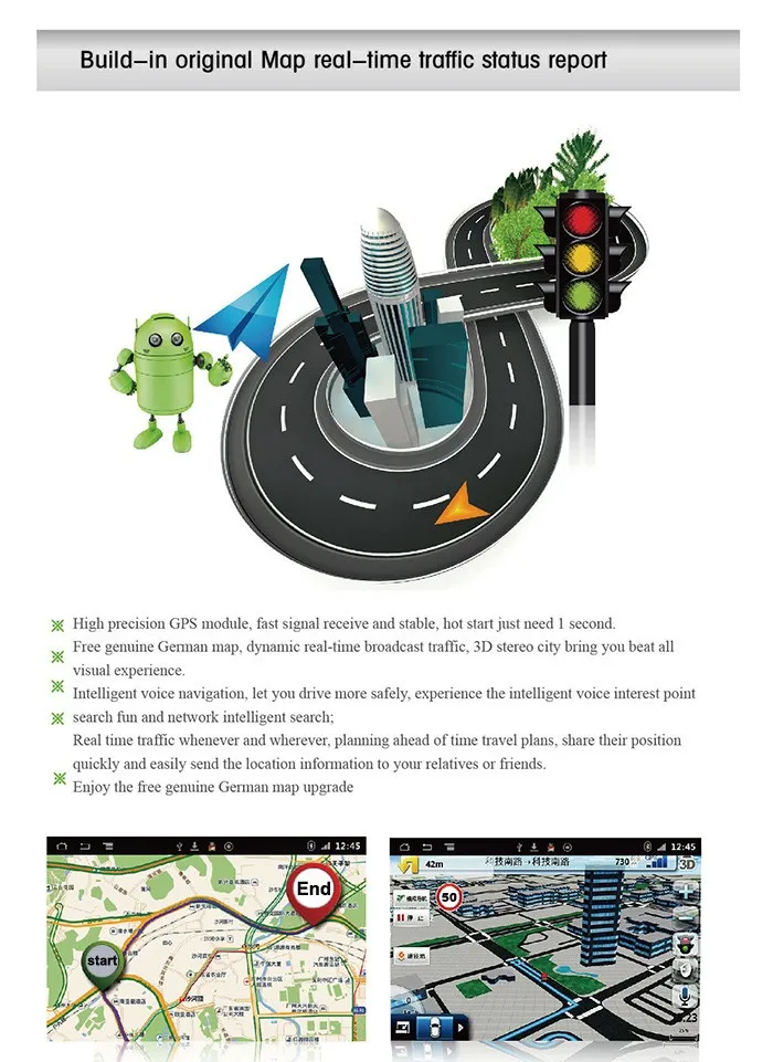 Top Android Car DVD Video Player For Hyundai IX35 TUCSON 2010 GPS Navigation Multi-touch Capacitive screen,1024*600 high resolution. 8