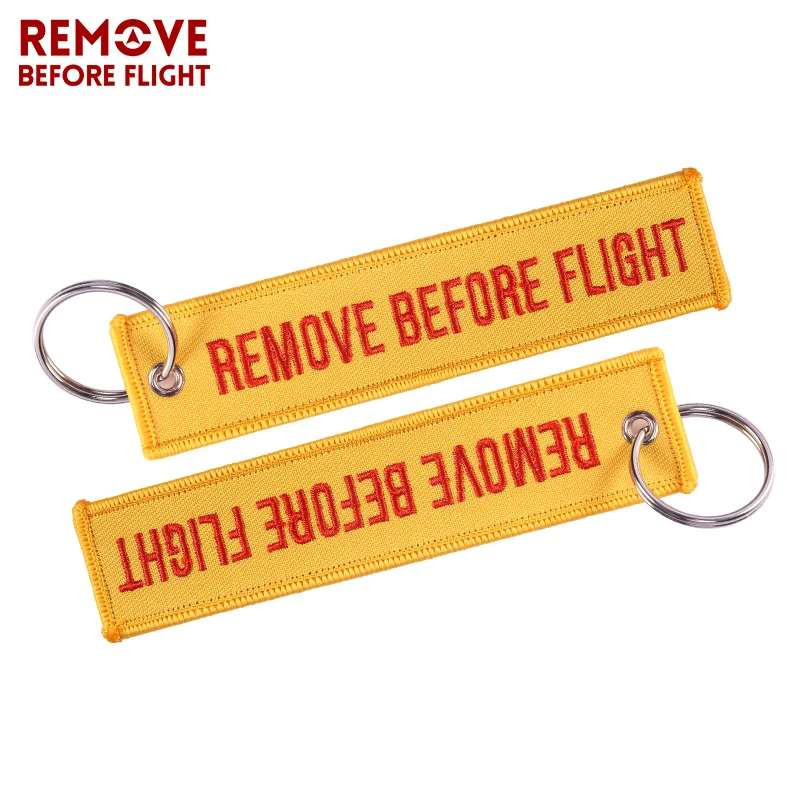 Fashion Jewelry Keychain REMOVE BEFORE FLIGHT  Keychain (7)