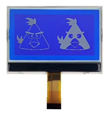 24PIN COG-суперскрученные нематические элементы 256128 ЖК-дисплей Экран ST75256 контроллер SPI/I2C/параллельный Интерфейс белый/синий Подсветка - Цвет: Синий