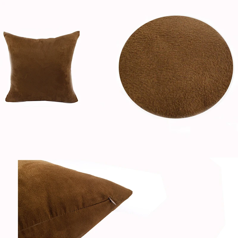 Диван с обивкой из замшевой ткани наволочка, Чехол на подушку, 40X40 см, Размеры декоративные пледы чехол для подушки