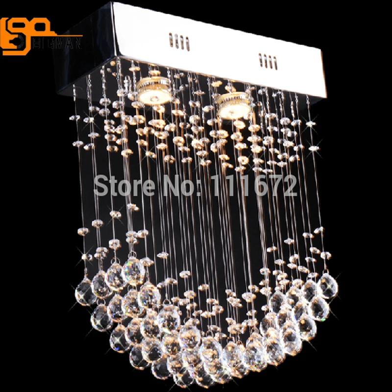 

modern small crystal chandelier lustre de cristal lamp home lighting corridor light