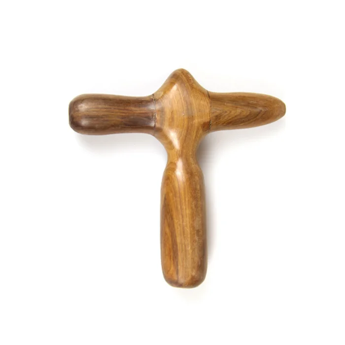 Wood Hand Foot Leg Body Massage Acupuncture Acupoint Stick Cross Hammer Health Care Tool Promotion Price