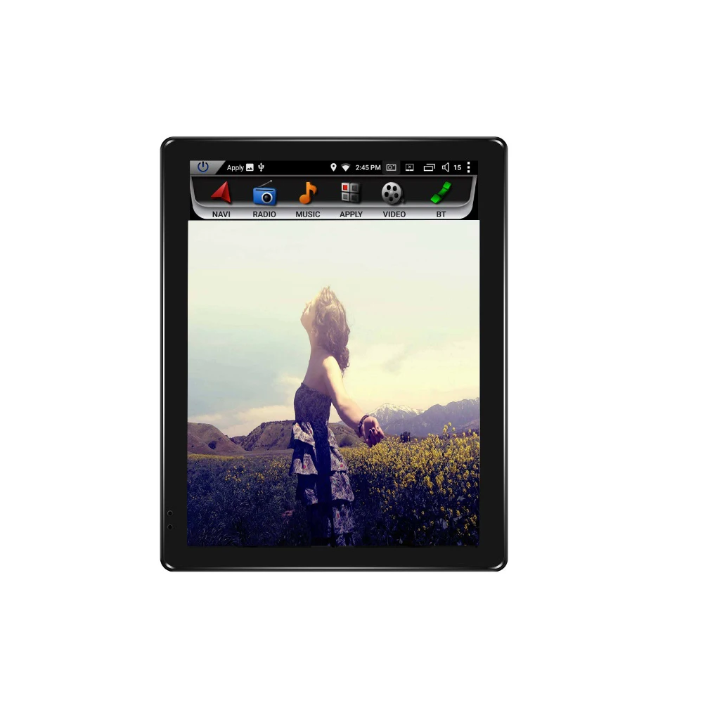 Discount 2 Din 9.7" 4GB/64GB Car Radio Android 8.1 Head Unit Support SWC GPS Navi Wifi DVRs Rear View Camera Recorder Multimedia Player 4