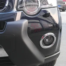 2 pz/set Chrome ABS Anteriore Auto Della Luce di Nebbia Decorazione Della Lampada Della Copertura per Nissan X-Trail Rogue T31 2012 2013 styling Sticker Accessori