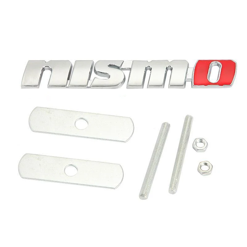 Stereo Feeling 3D Car Metal Grilles Badge Emblem For Nissan Nismo Model Auto Vehicle